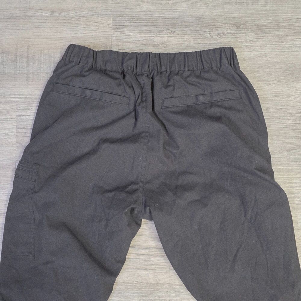 COZY & TOUGH! Heattech Fleece Lined Cargo Pants - Small - Black - Picture 8 of 8